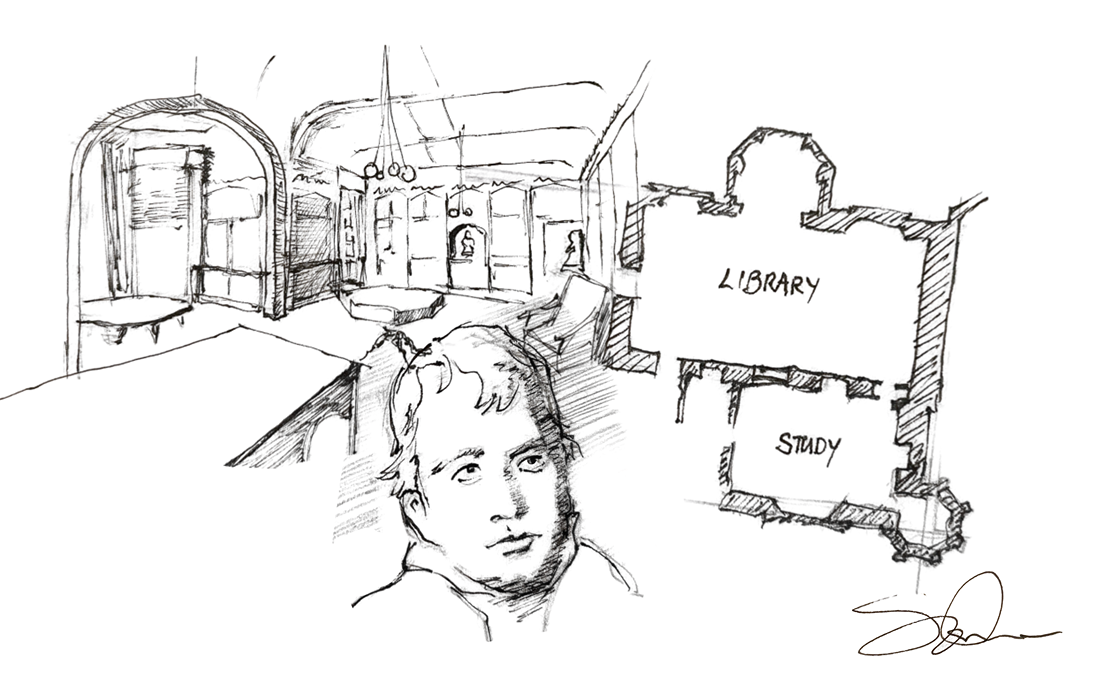 Library Fantasists! Visit Sir Walter Scott’s Home