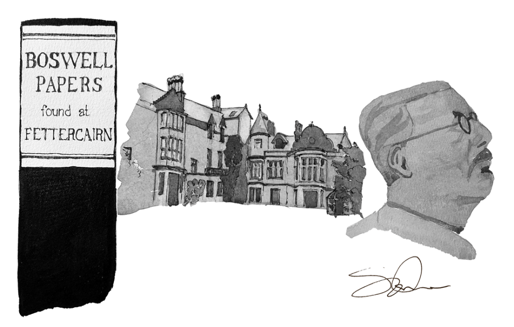 He found Boswell’s ‘lost’ London Journal&nbsp;1762-63