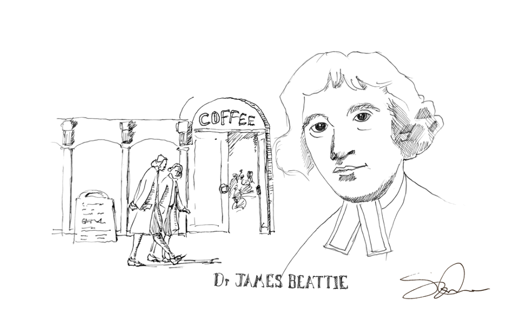 Dr Beattie, Boswell and Johnson.&nbsp;Friends.