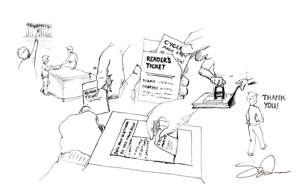 Artifacts of Pre-Computer Library Book&nbsp;Borrowing