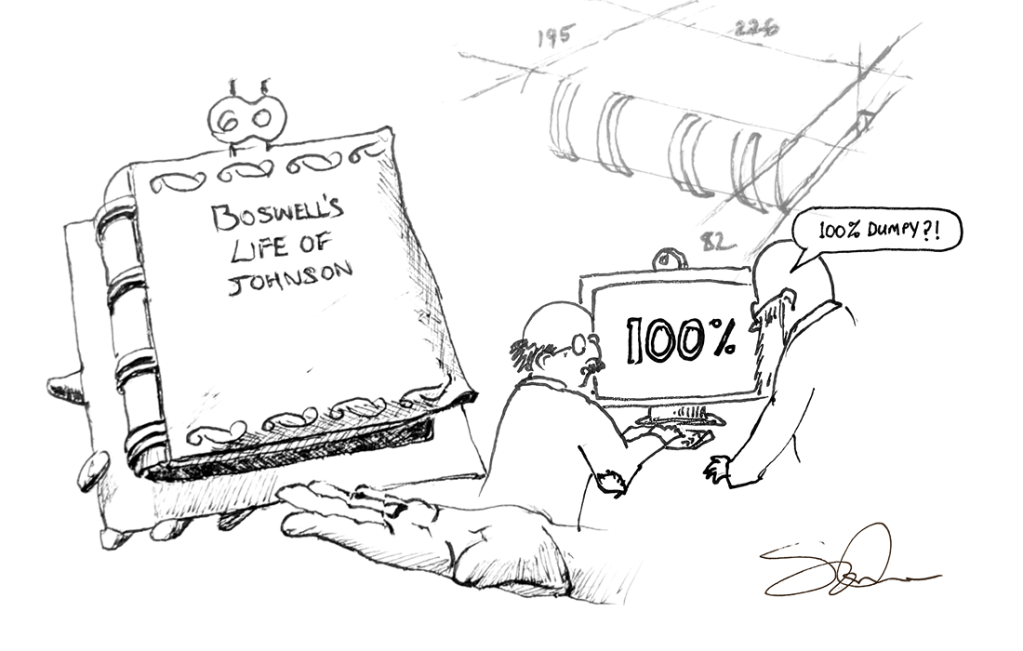 When a Book is a Cake with ‘Sublime Dumpiness’