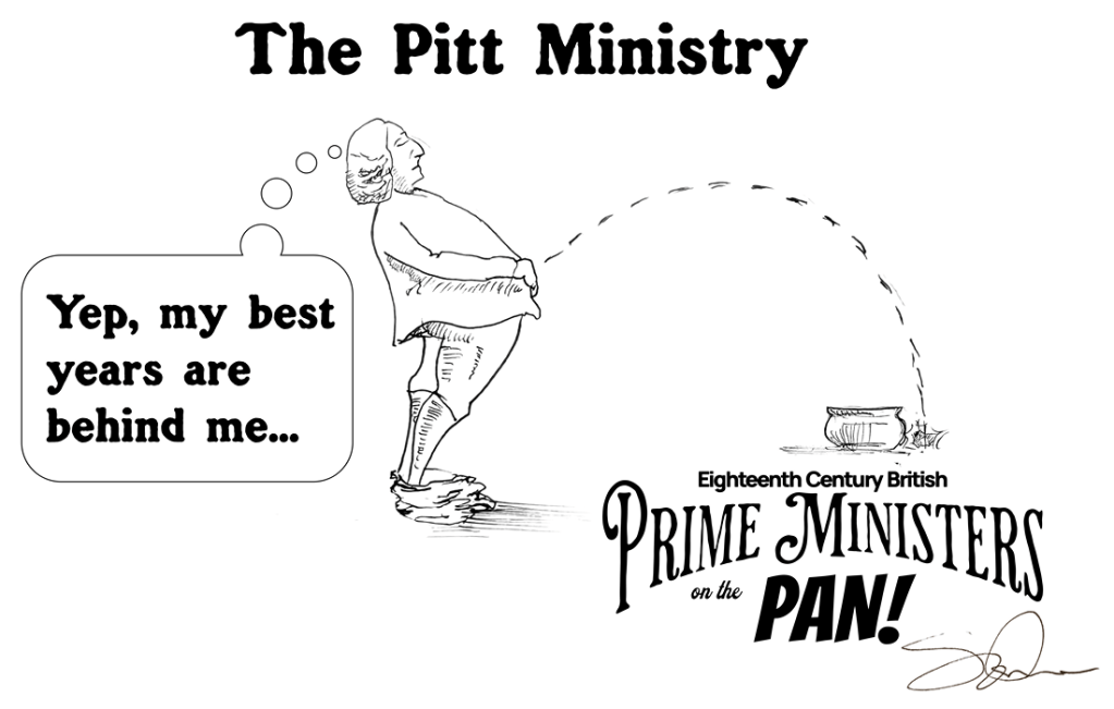 William Pitt the Elder, Prime Minister Almost on the Pan