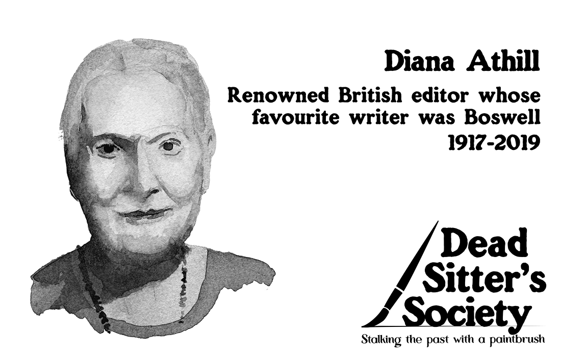 Editor Diana Athill Worked With Mailer, Kerouac and Roth, but Her Favourite Was Boswell