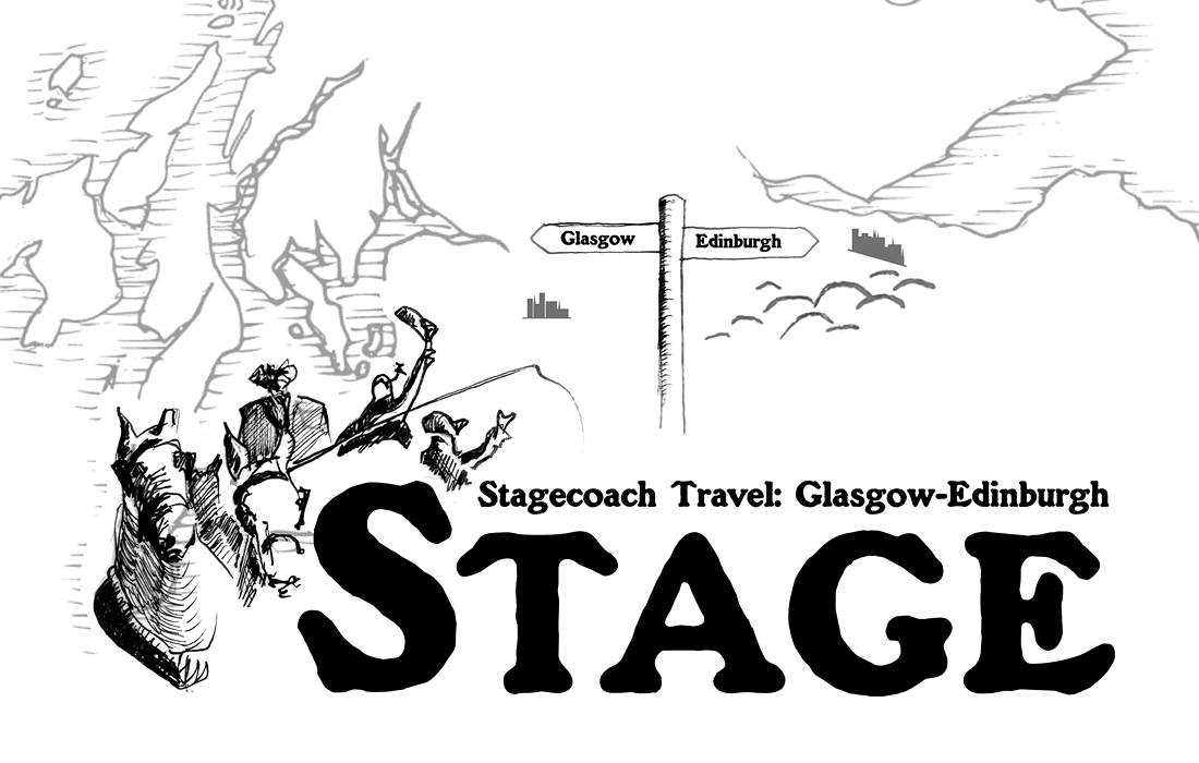 STAGE: 18th-Century Stagecoach Travel, Glasgow to Edinburgh